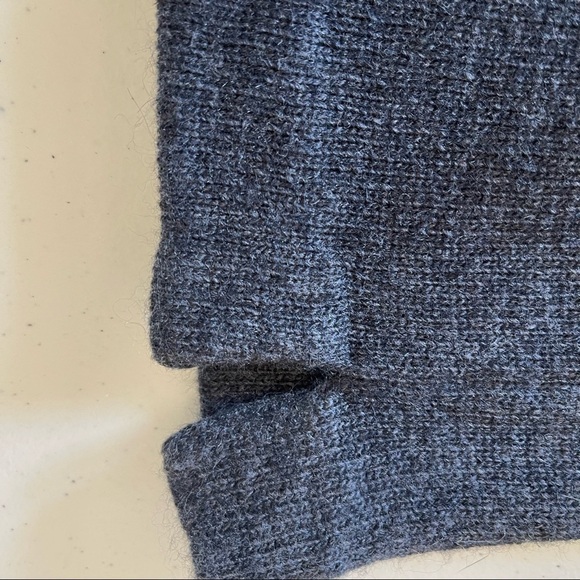 J.Crew jeweled starburst crew neck wool rabbit hair sweater EUC super soft XXS - Picture 8 of 10